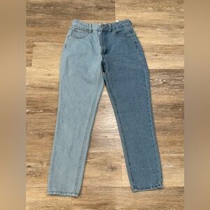 Mom Refuge Two Tone Jeans Size 3